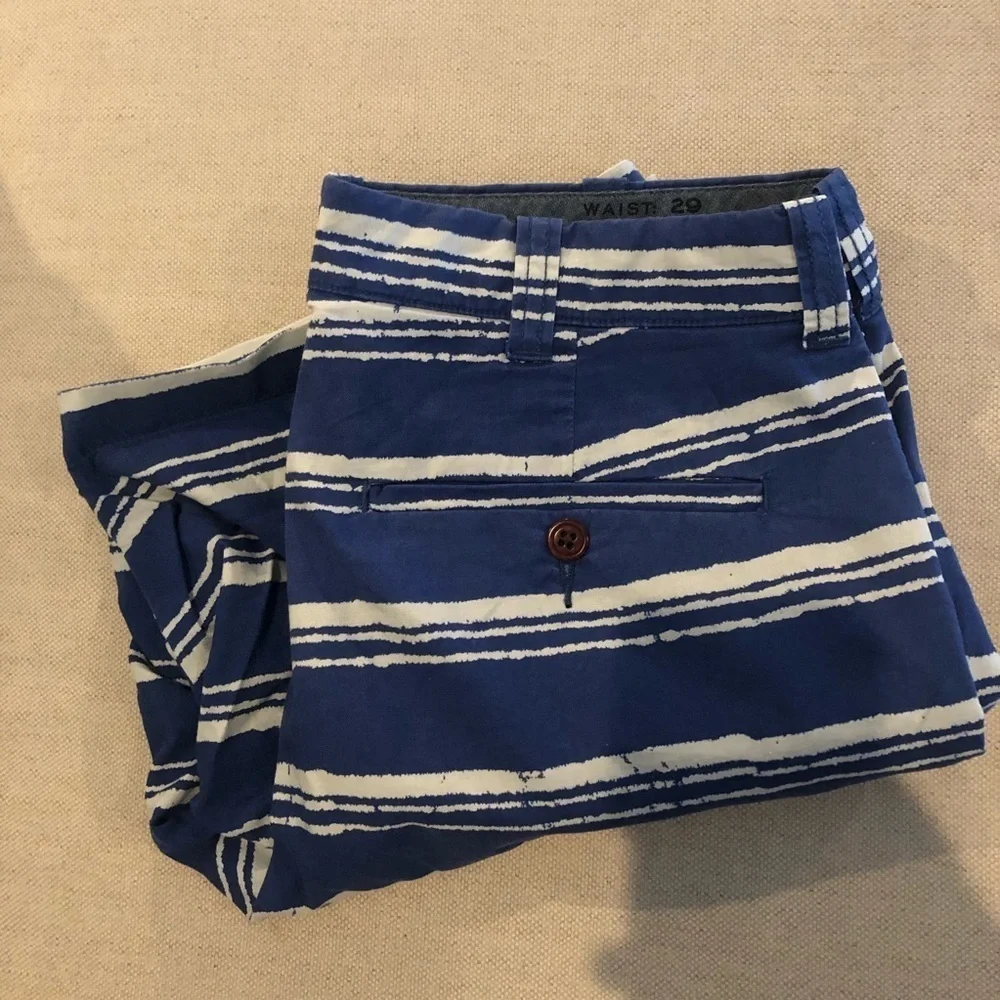 J. Crew Stanton Striped Shorts